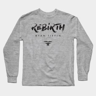 REBIRTH Logo (White) Long Sleeve T-Shirt